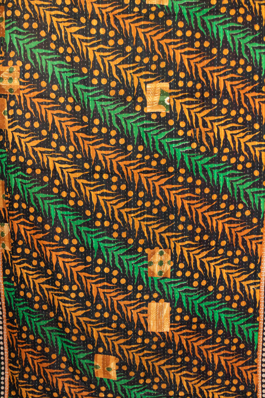 Draw Kantha Throw