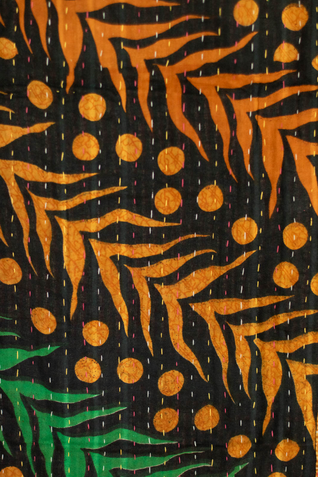 Draw Kantha Throw