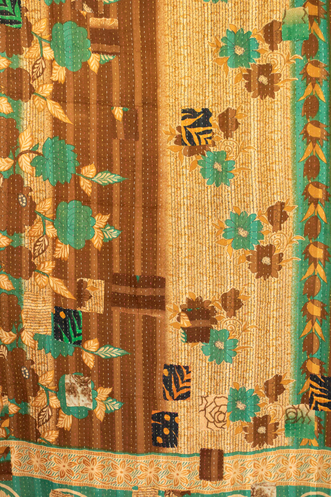Draw Kantha Throw