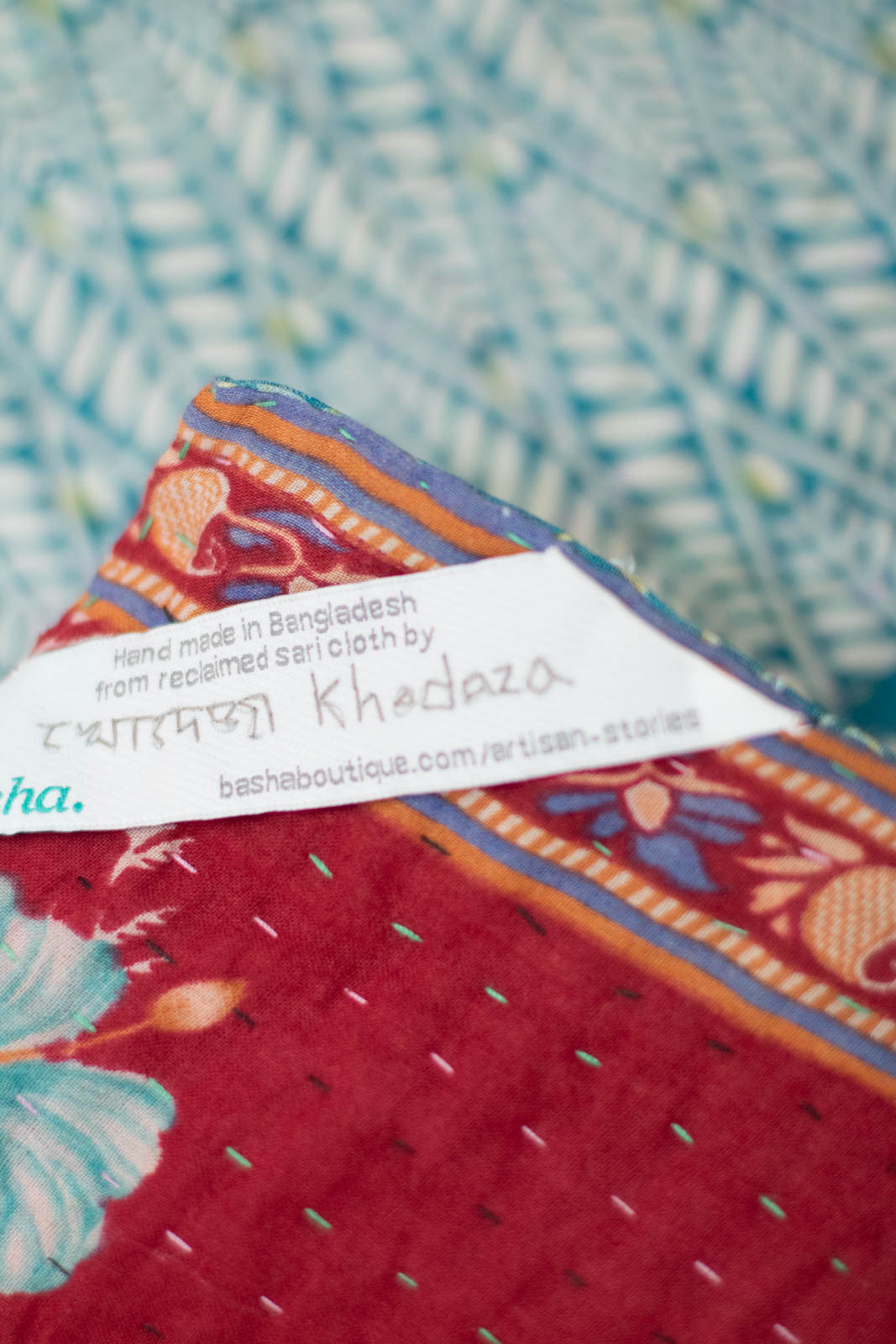 Entice Kantha Throw