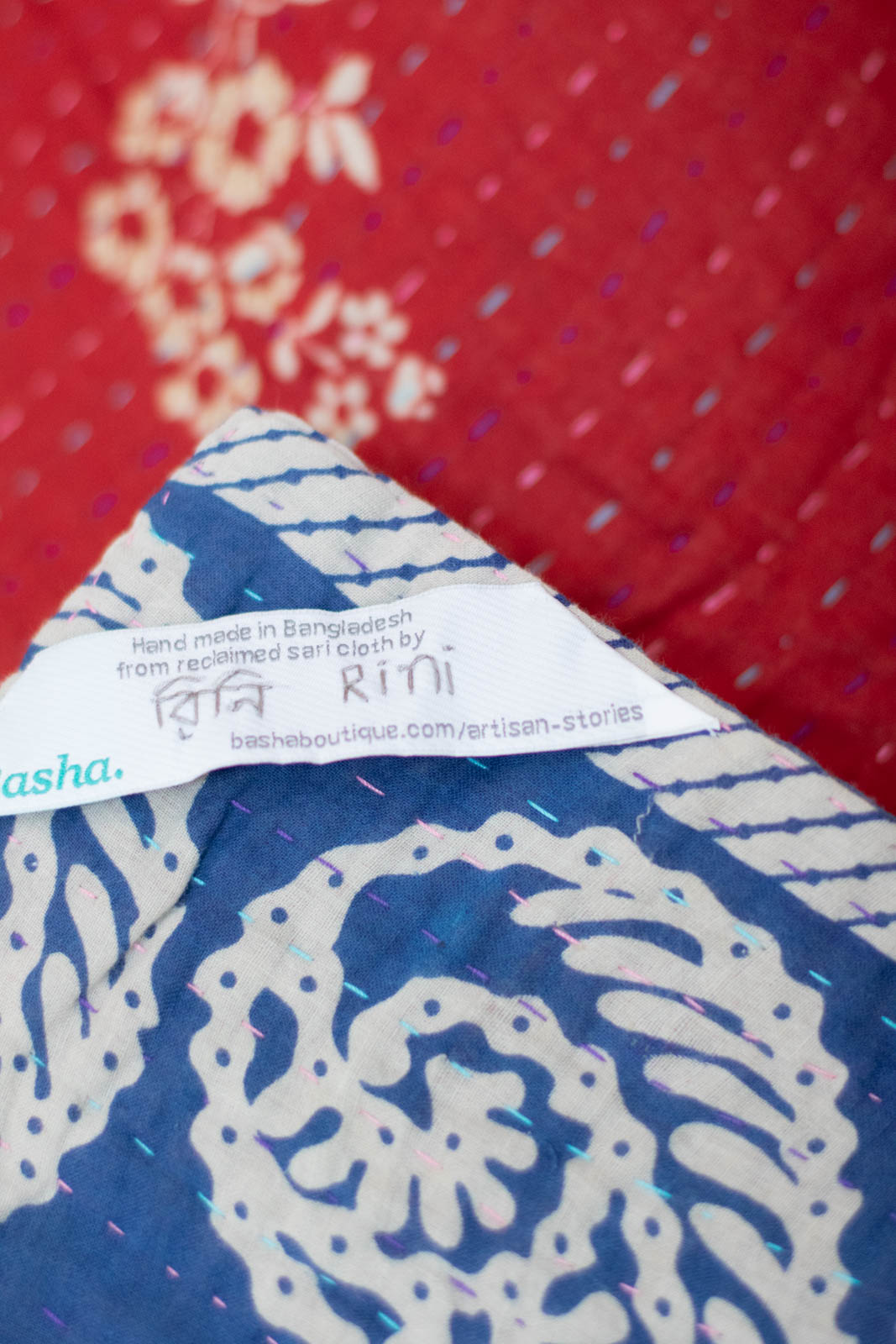 Portray Kantha Throw