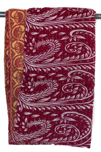 Kantha Throw Bed Quilt