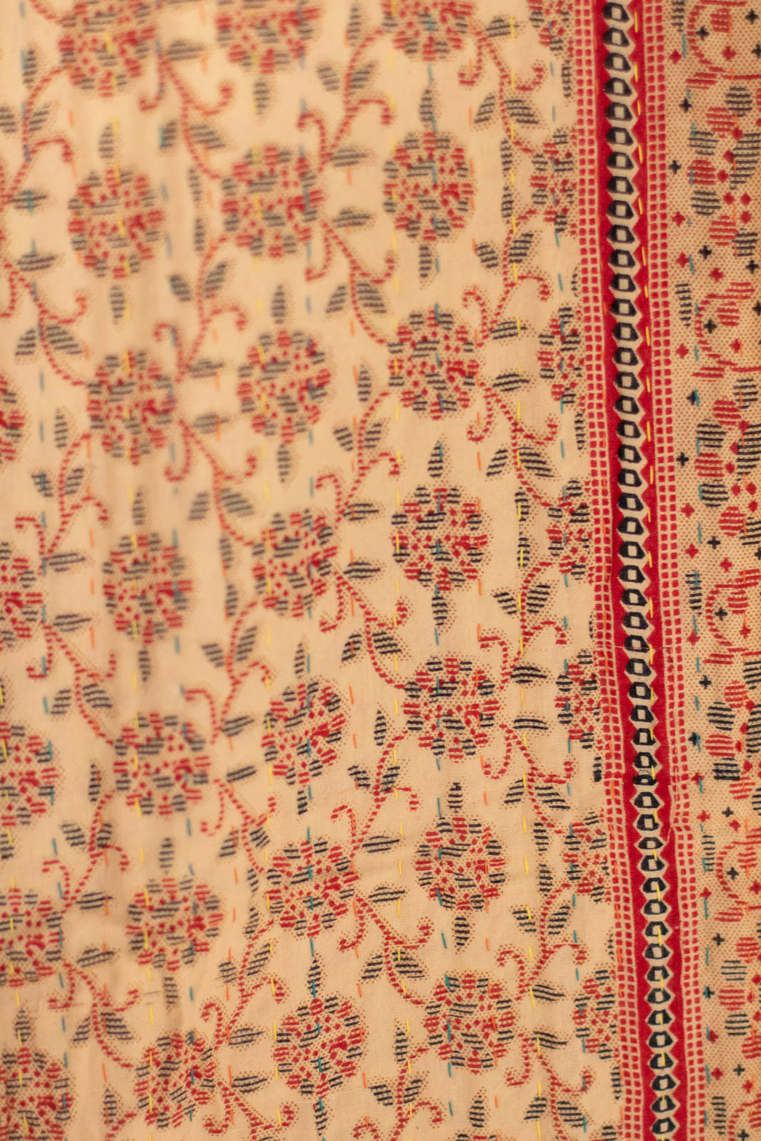 Climb Kantha Throw