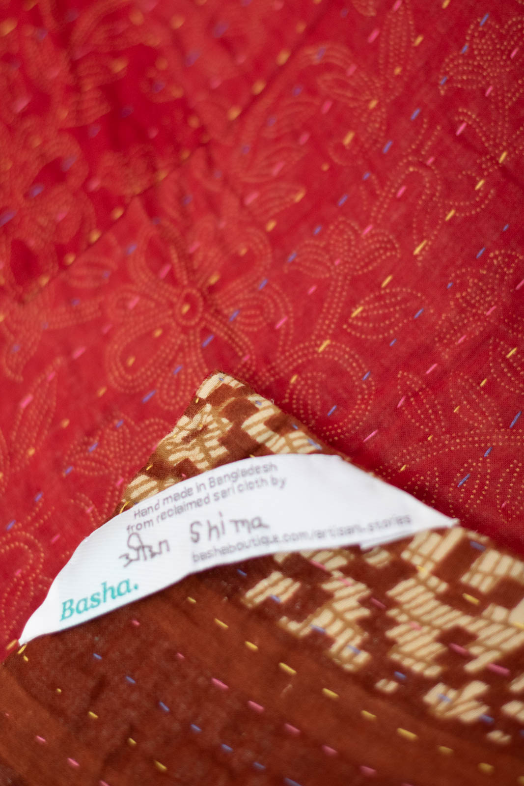 Truth Kantha Throw