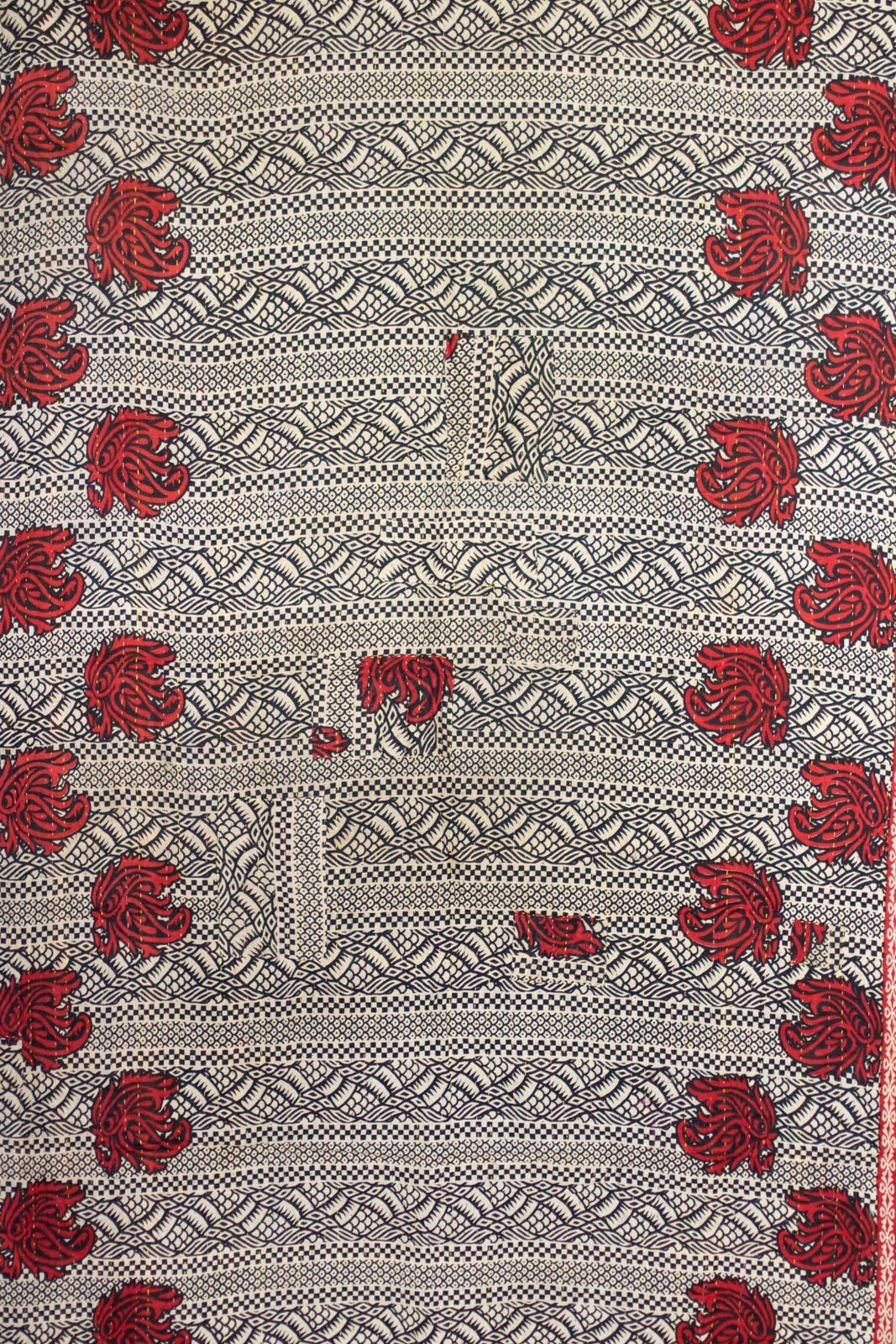 Above Kantha Throw
