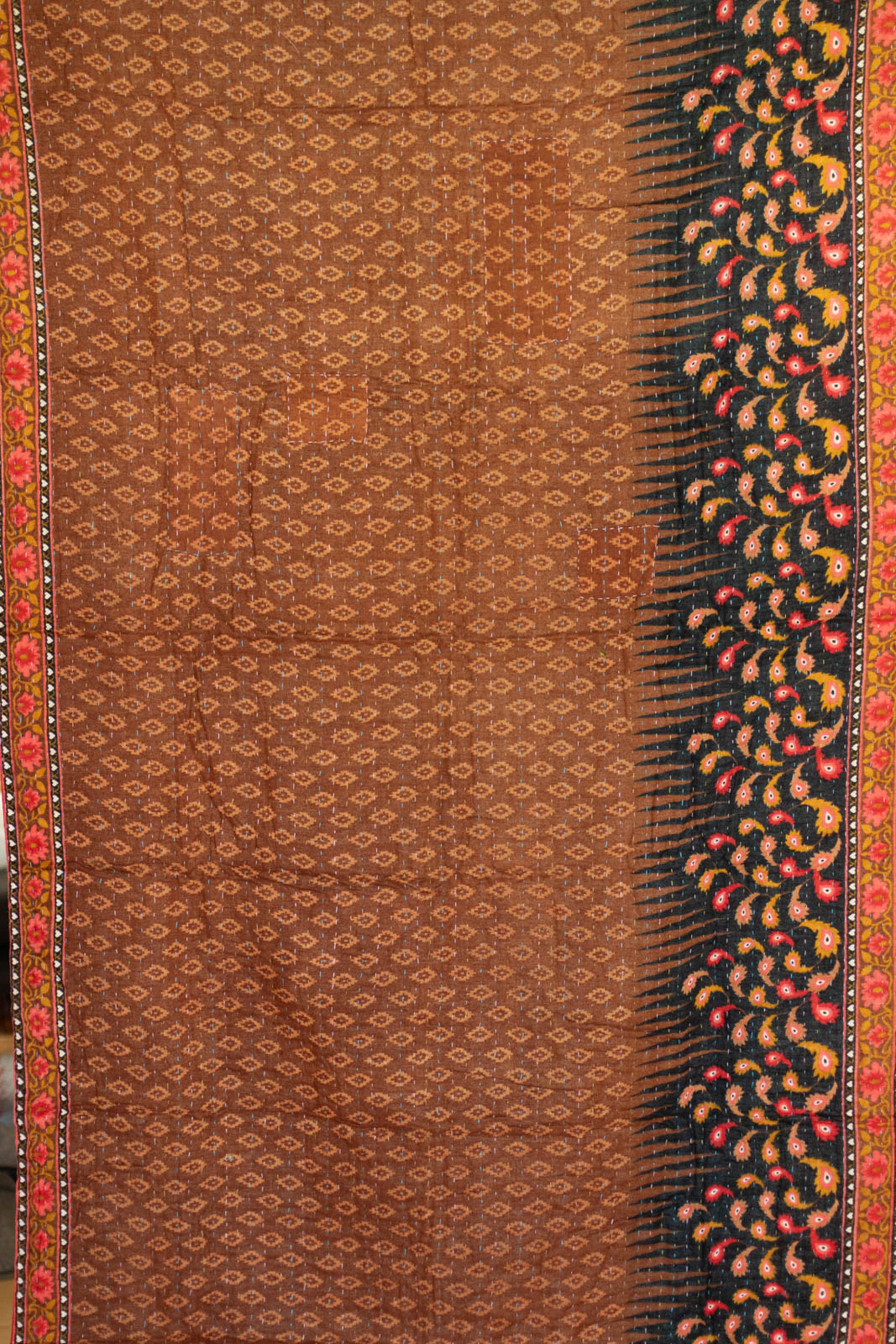 Conquer Kantha Throw