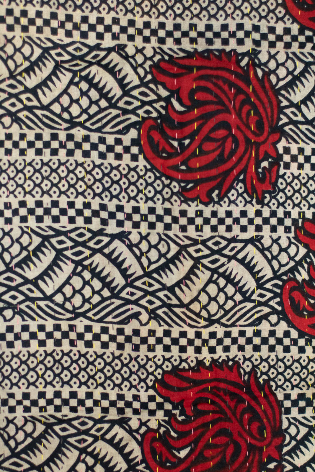 Above Kantha Throw