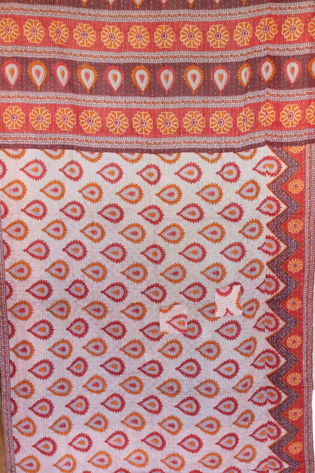 Conquer Kantha Throw