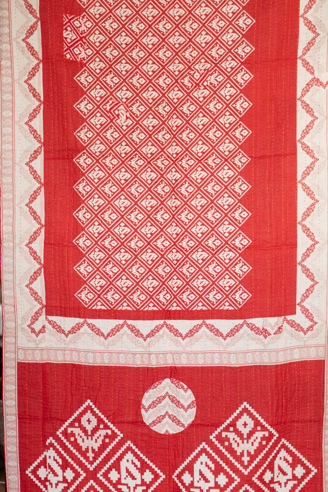 Above Kantha Throw