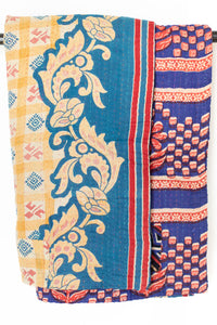 Kantha Throw Bed Quilt