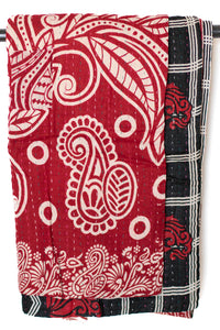 Kantha Throw Bed Quilt