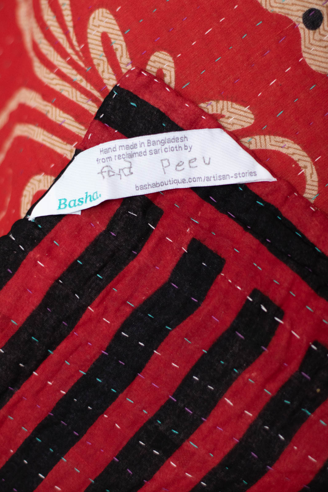 Forge Kantha Throw