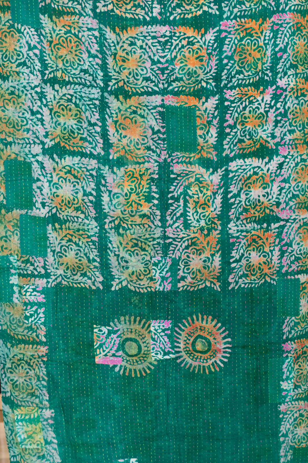 Paradise Kantha Throw