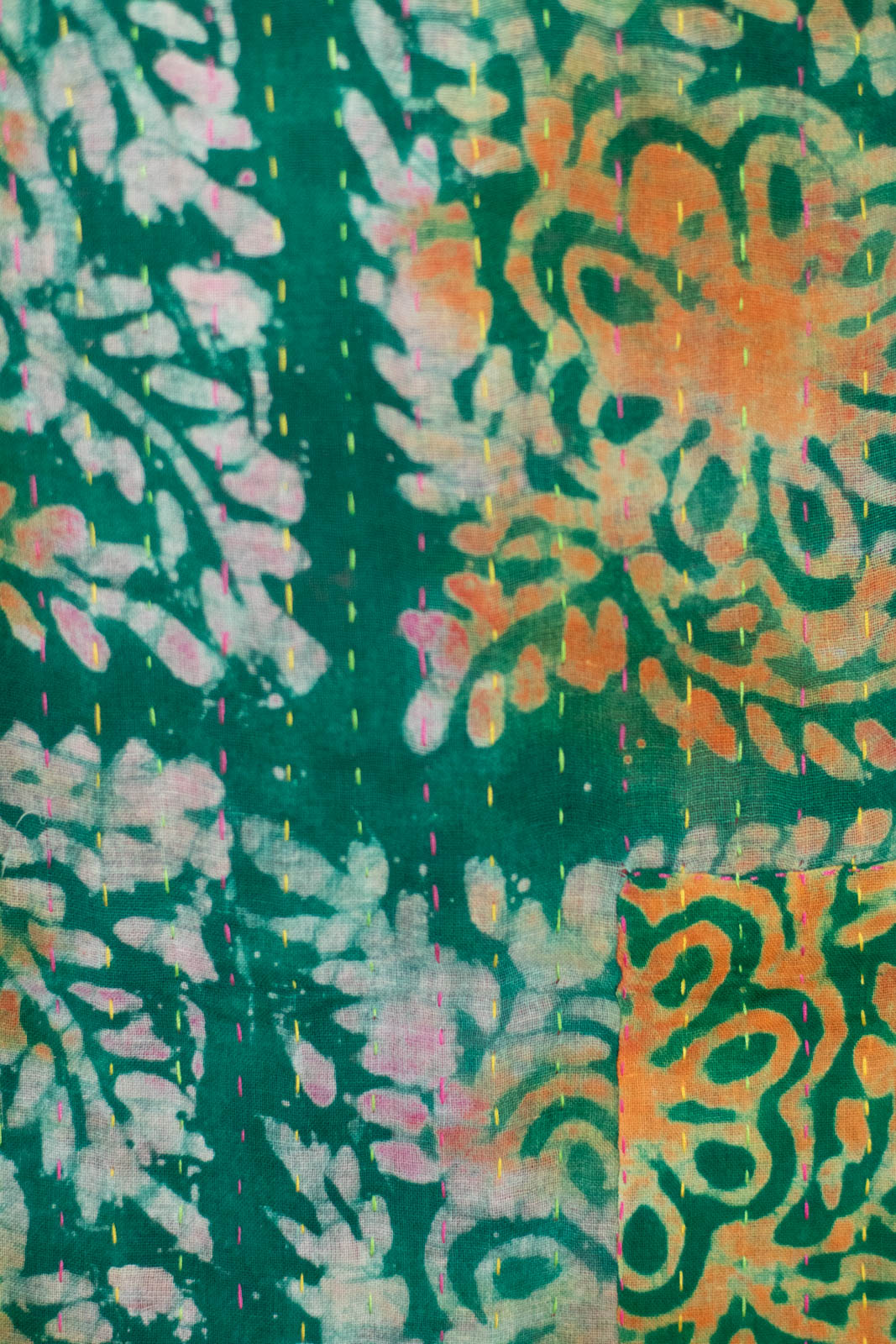 Paradise Kantha Throw