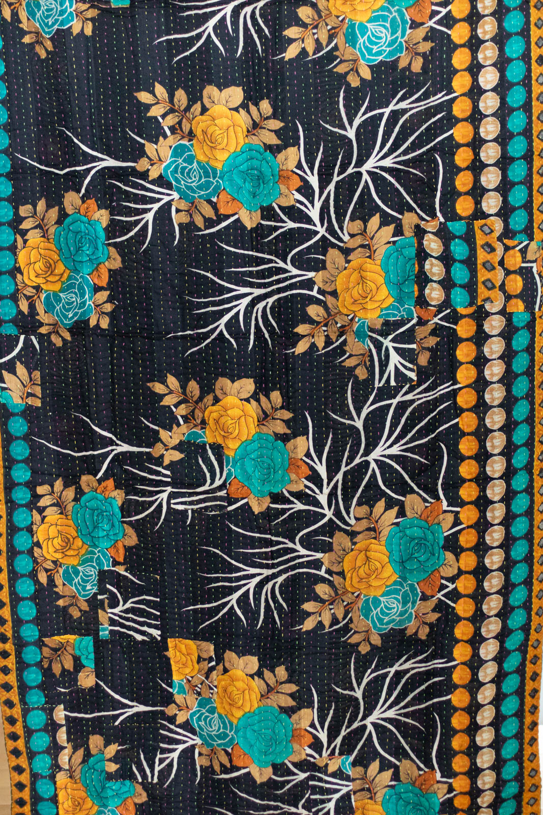 Paradise Kantha Throw
