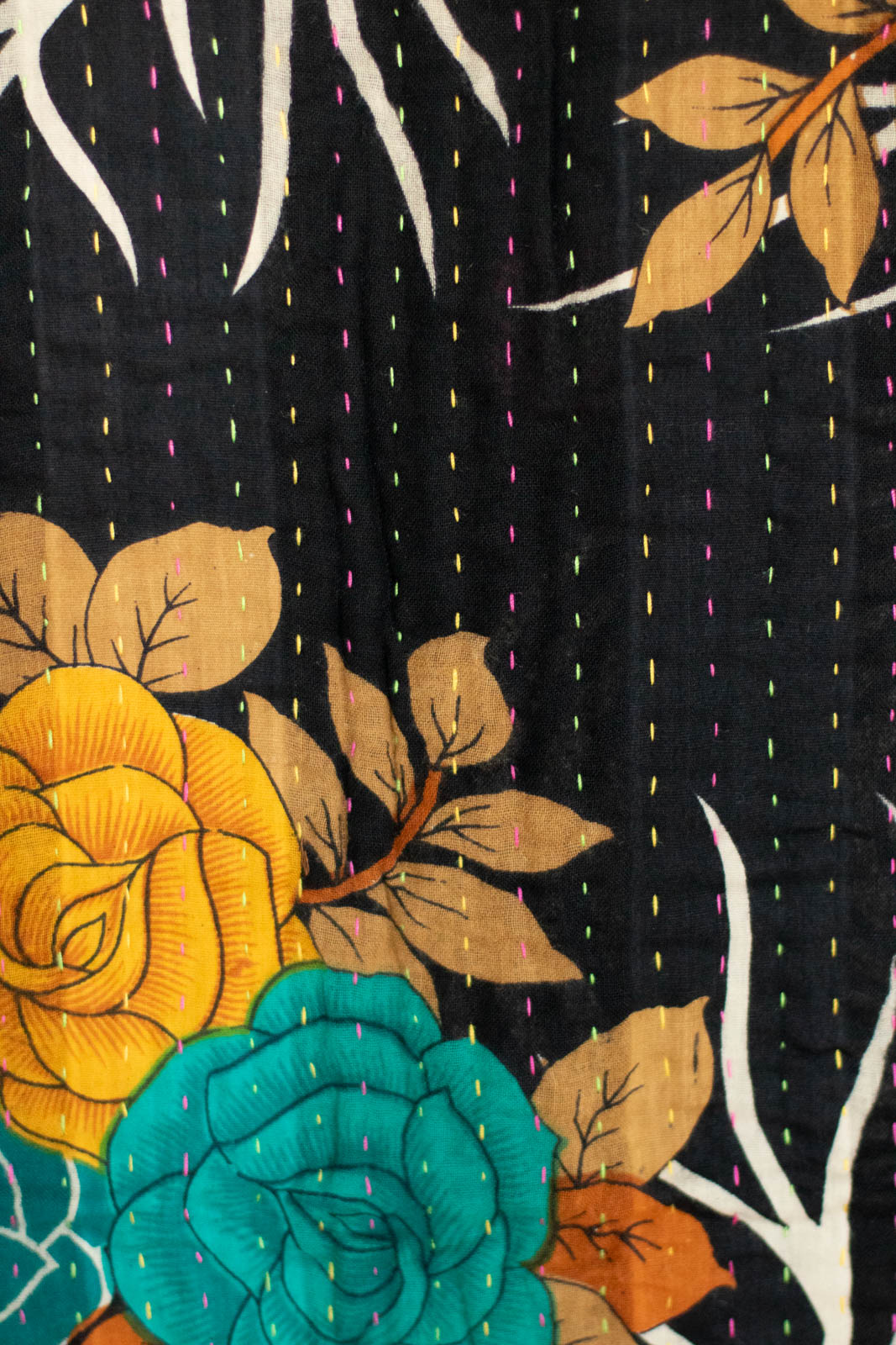 Paradise Kantha Throw