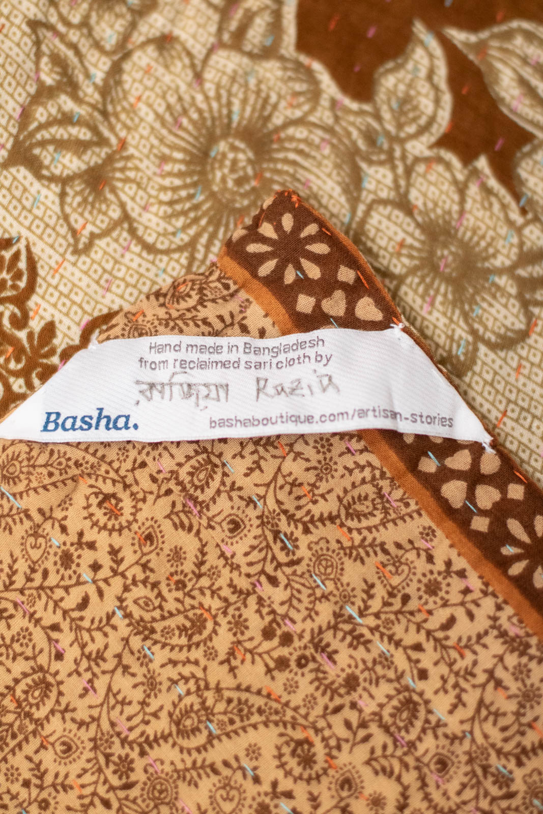 Spare Kantha Throw