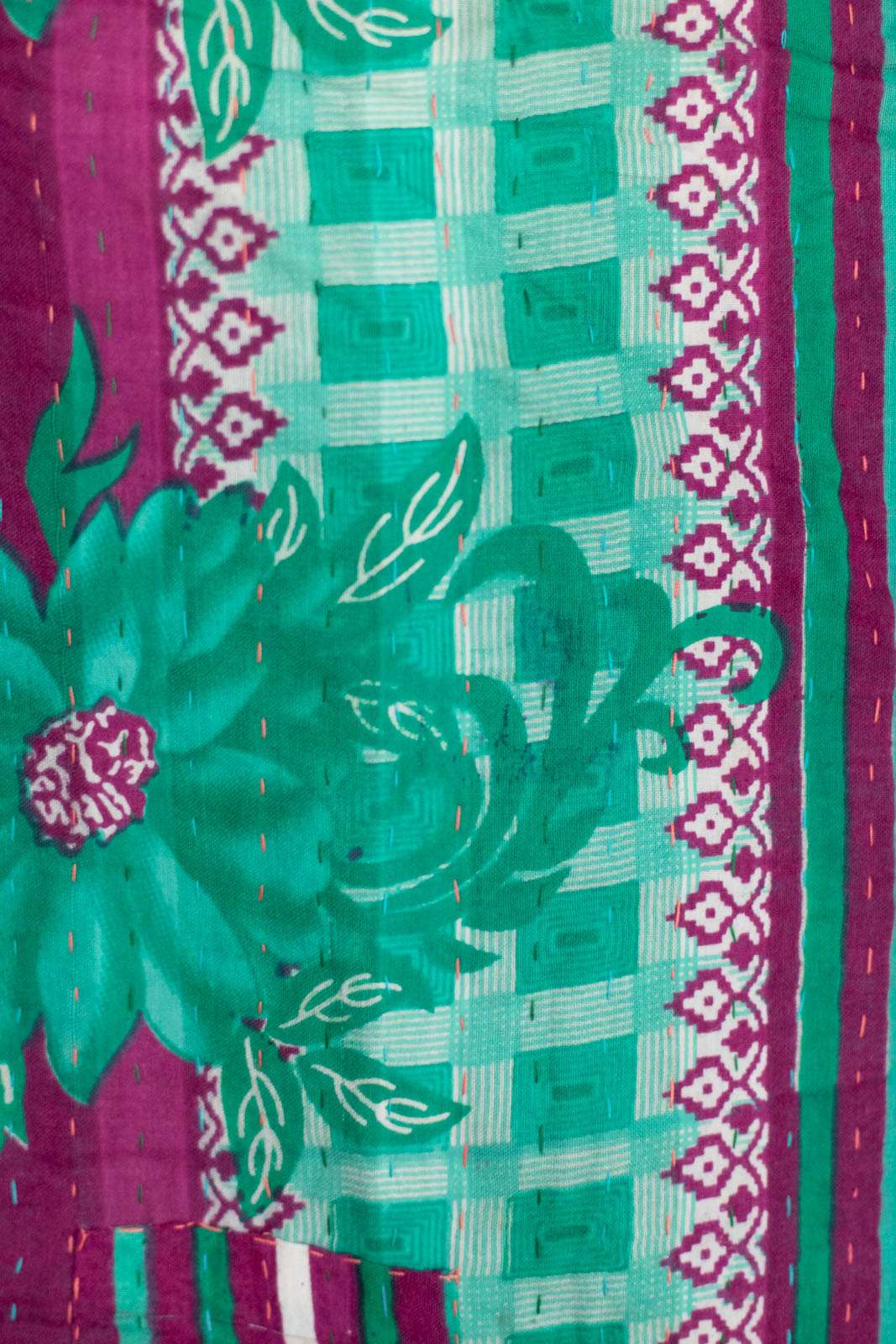 Astonish Kantha Throw