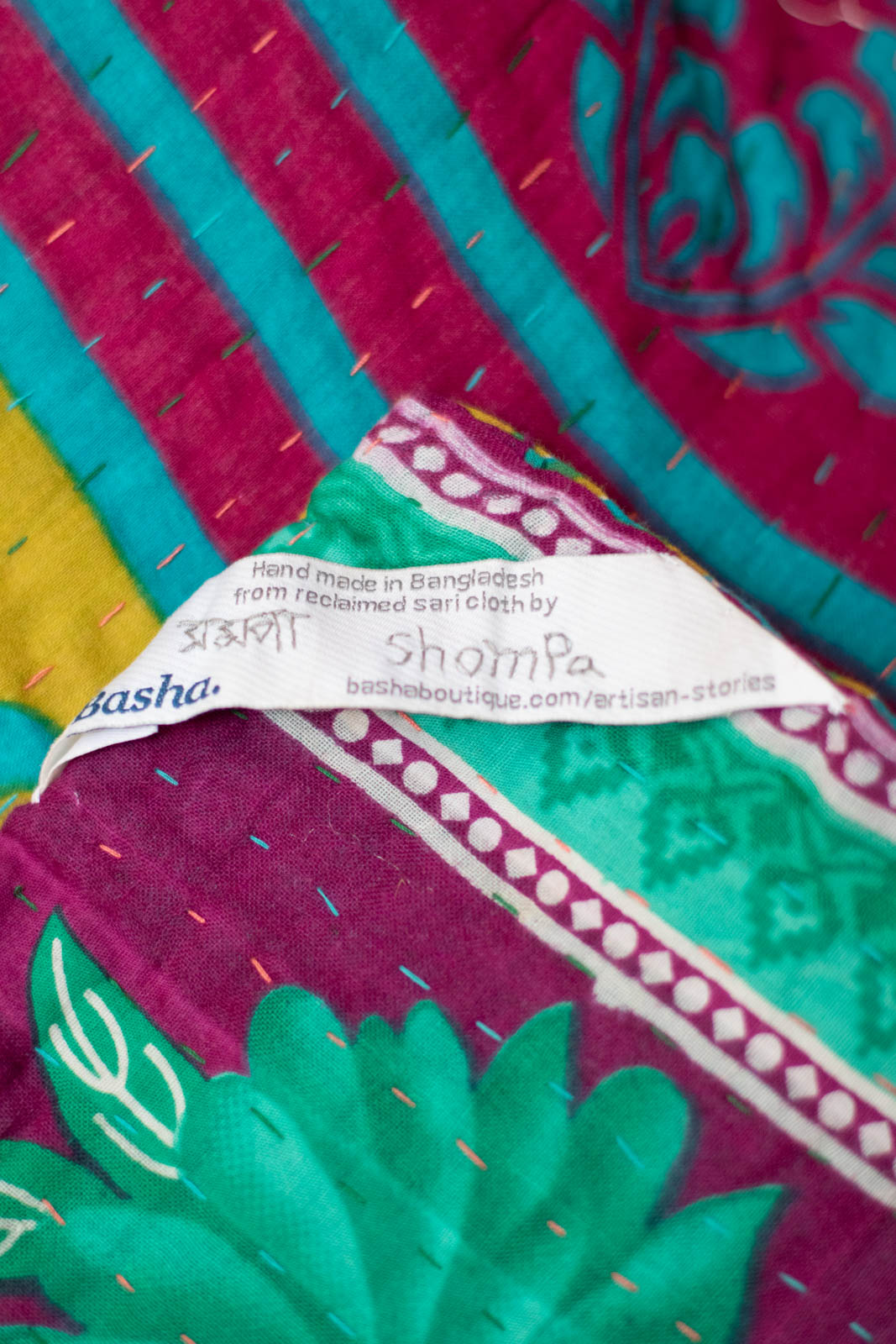 Astonish Kantha Throw