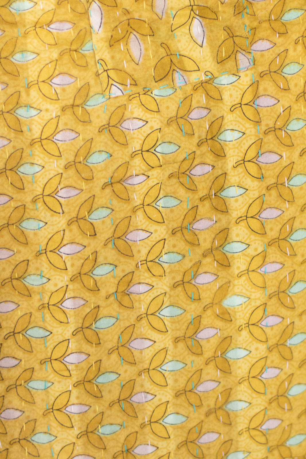 Curiosity Kantha Throw