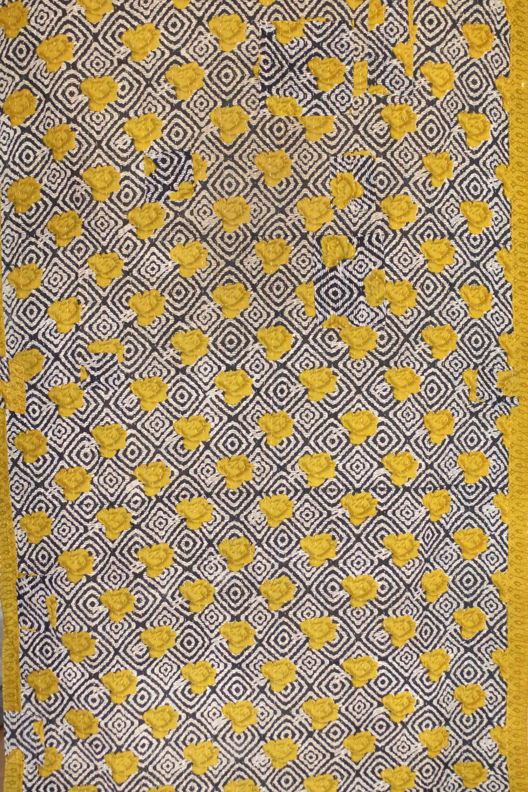 Curiosity Kantha Throw