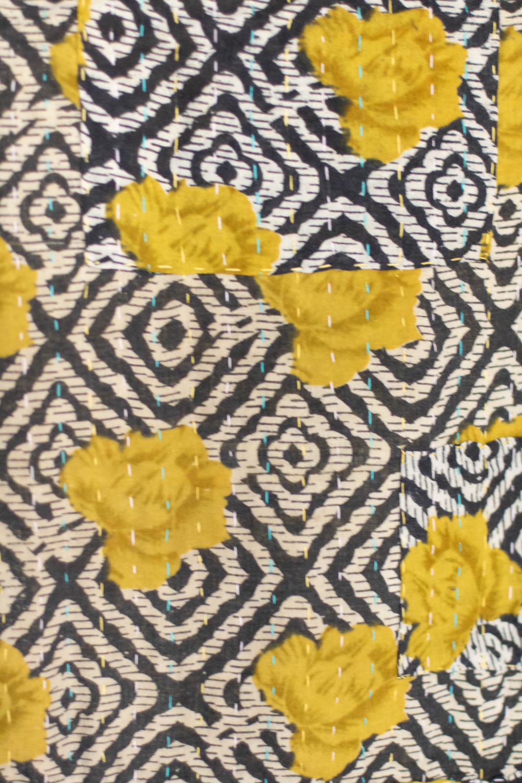 Curiosity Kantha Throw