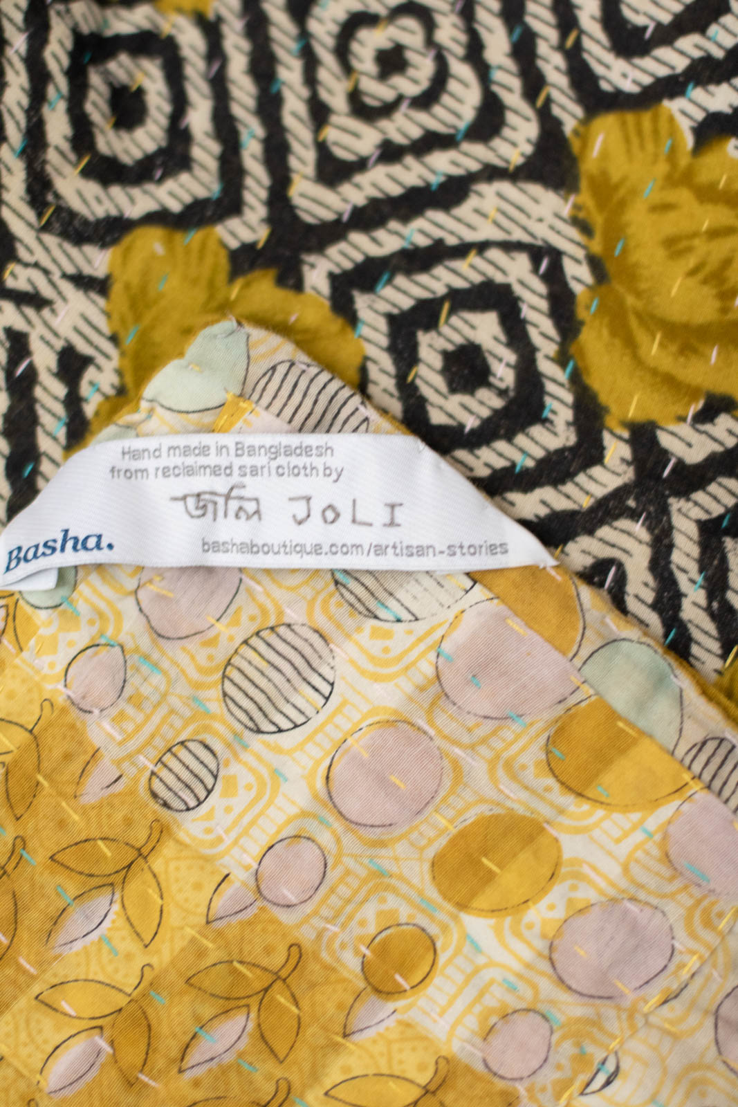 Curiosity Kantha Throw