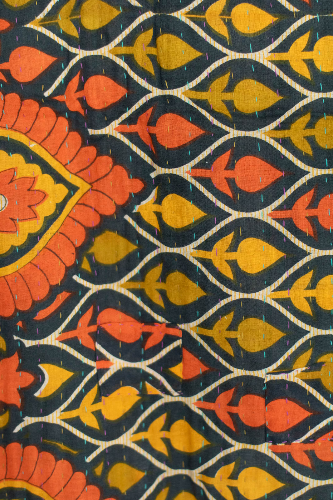 Ponder Kantha Throw