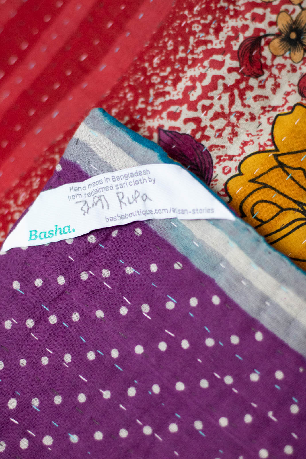 Enjoy Kantha Throw