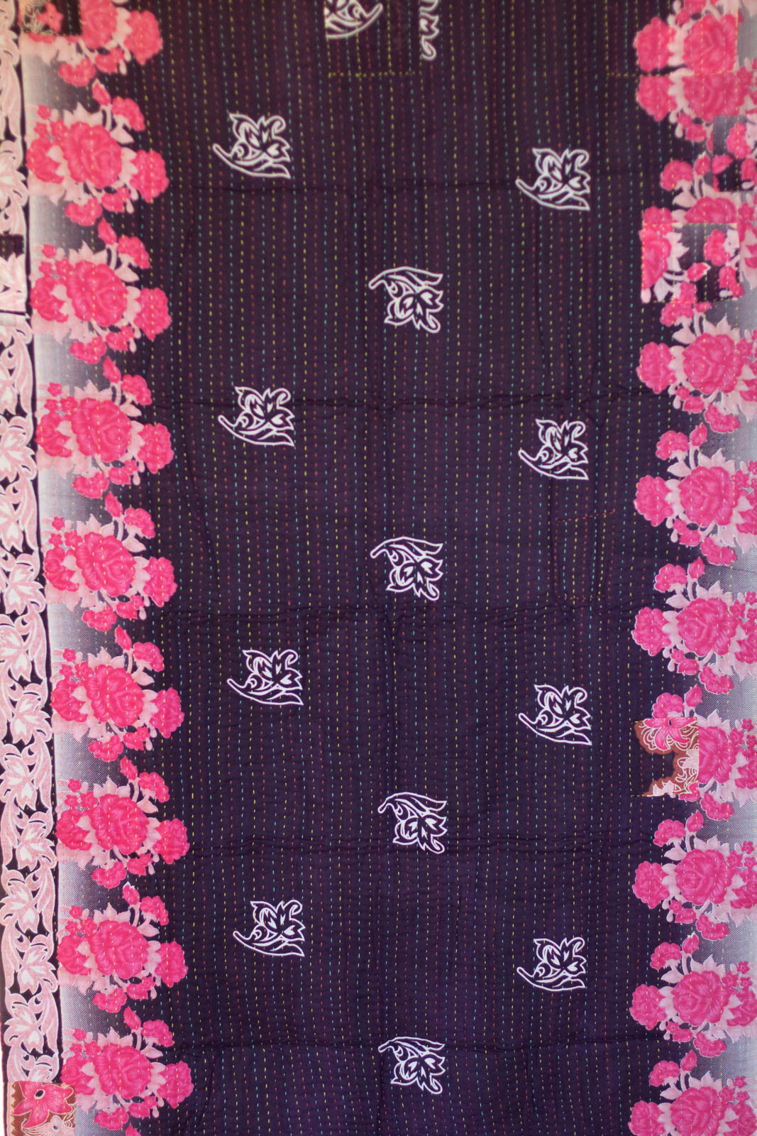 Illustrious Kantha Throw