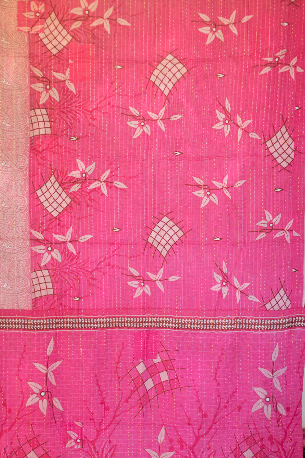 Illustrious Kantha Throw