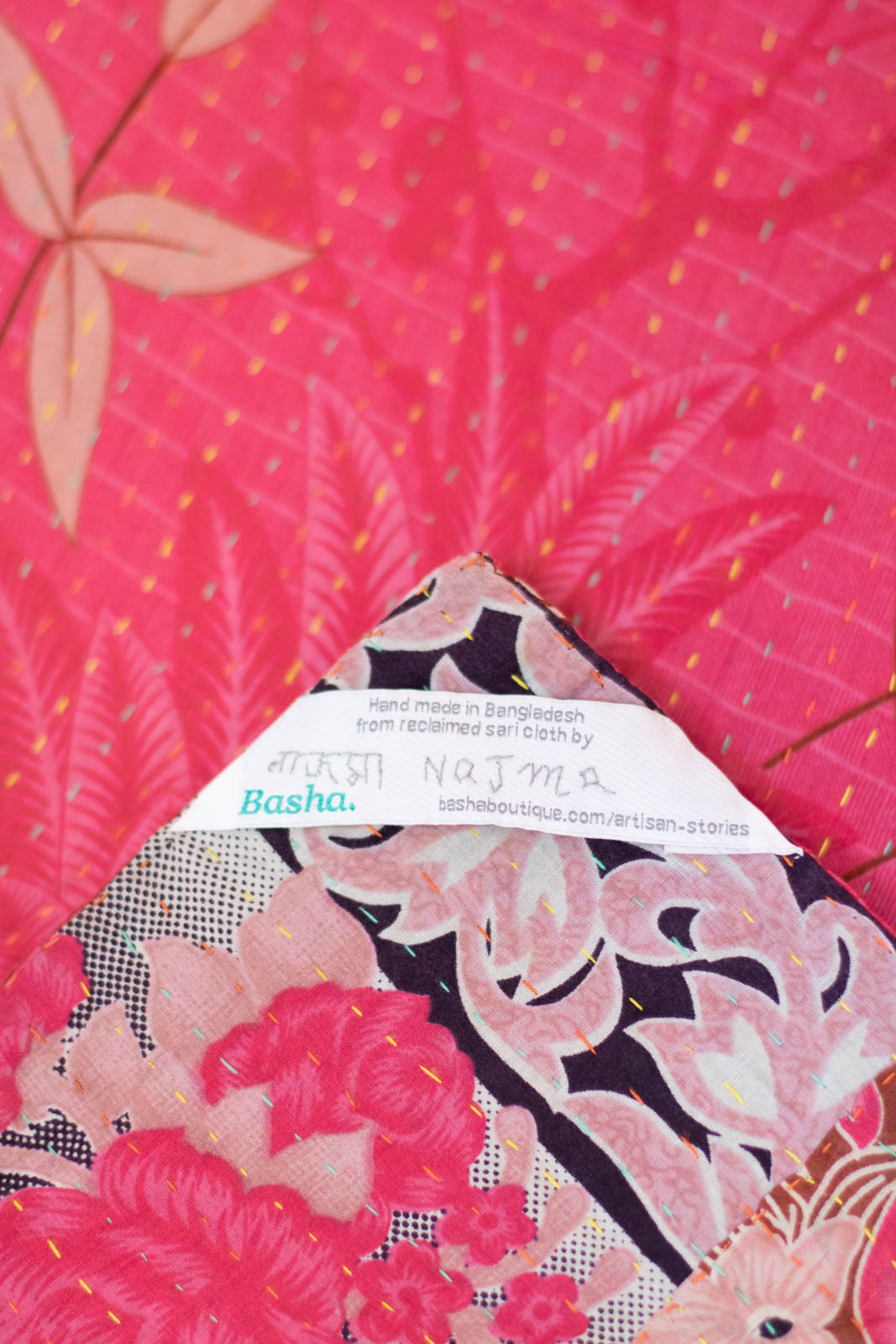 Illustrious Kantha Throw