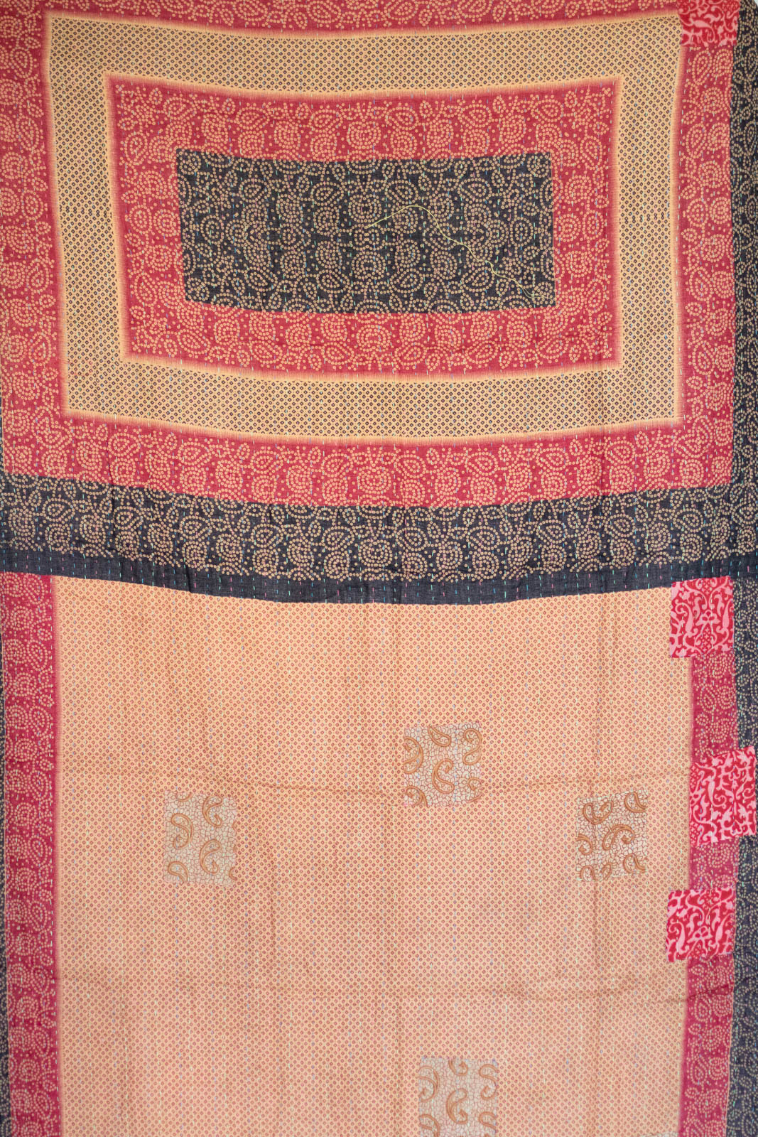 Exuberance Kantha Throw