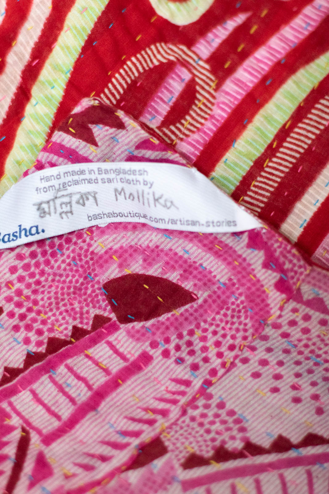 Gladness Kantha Throw