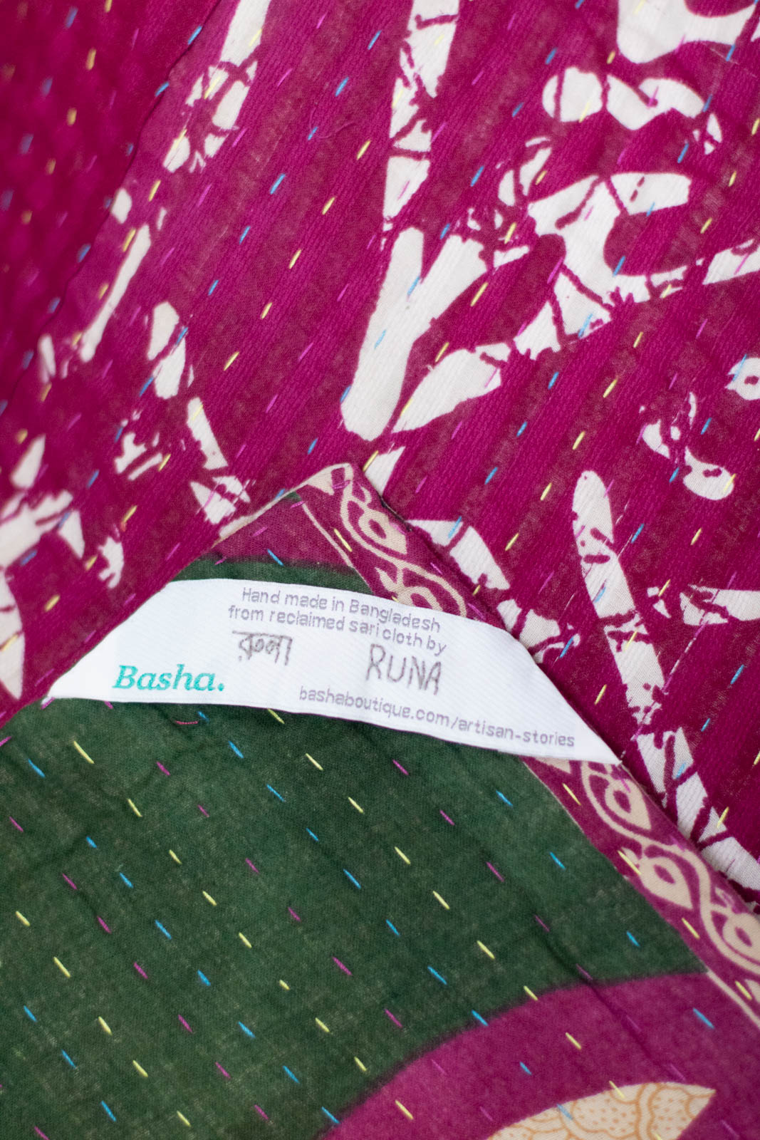 Restore Kantha Throw