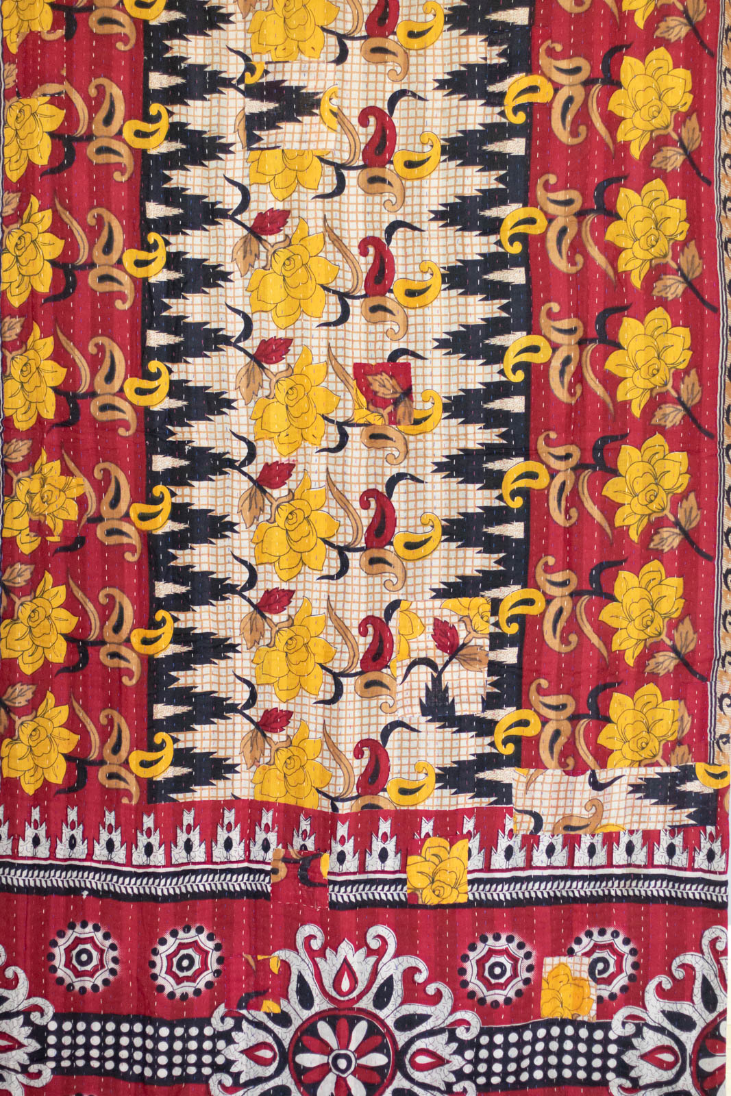 Thrilled Kantha Throw