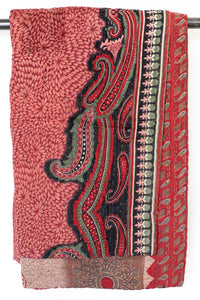 Kantha Throw Bed Quilt