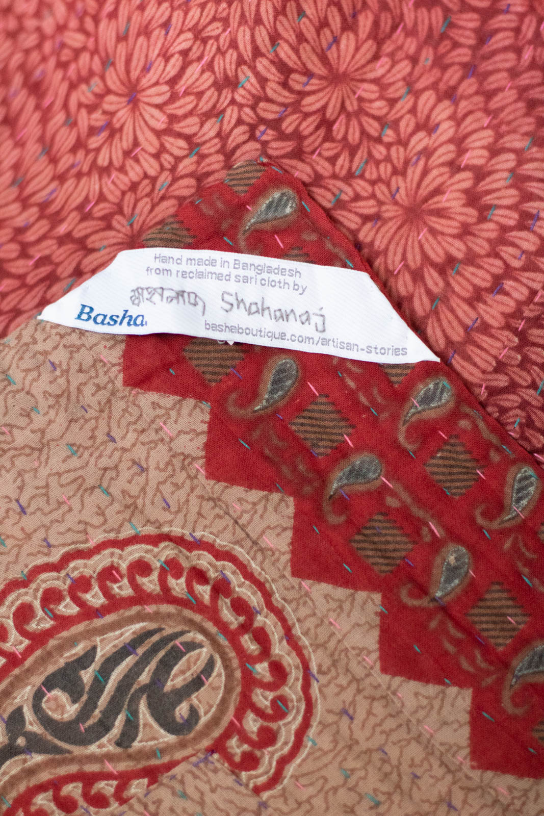 Eager Kantha Throw