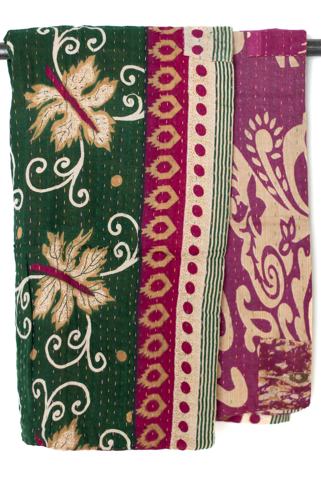 Cotton Kantha Throw Blankets Our Classic, Bestseller — dignify