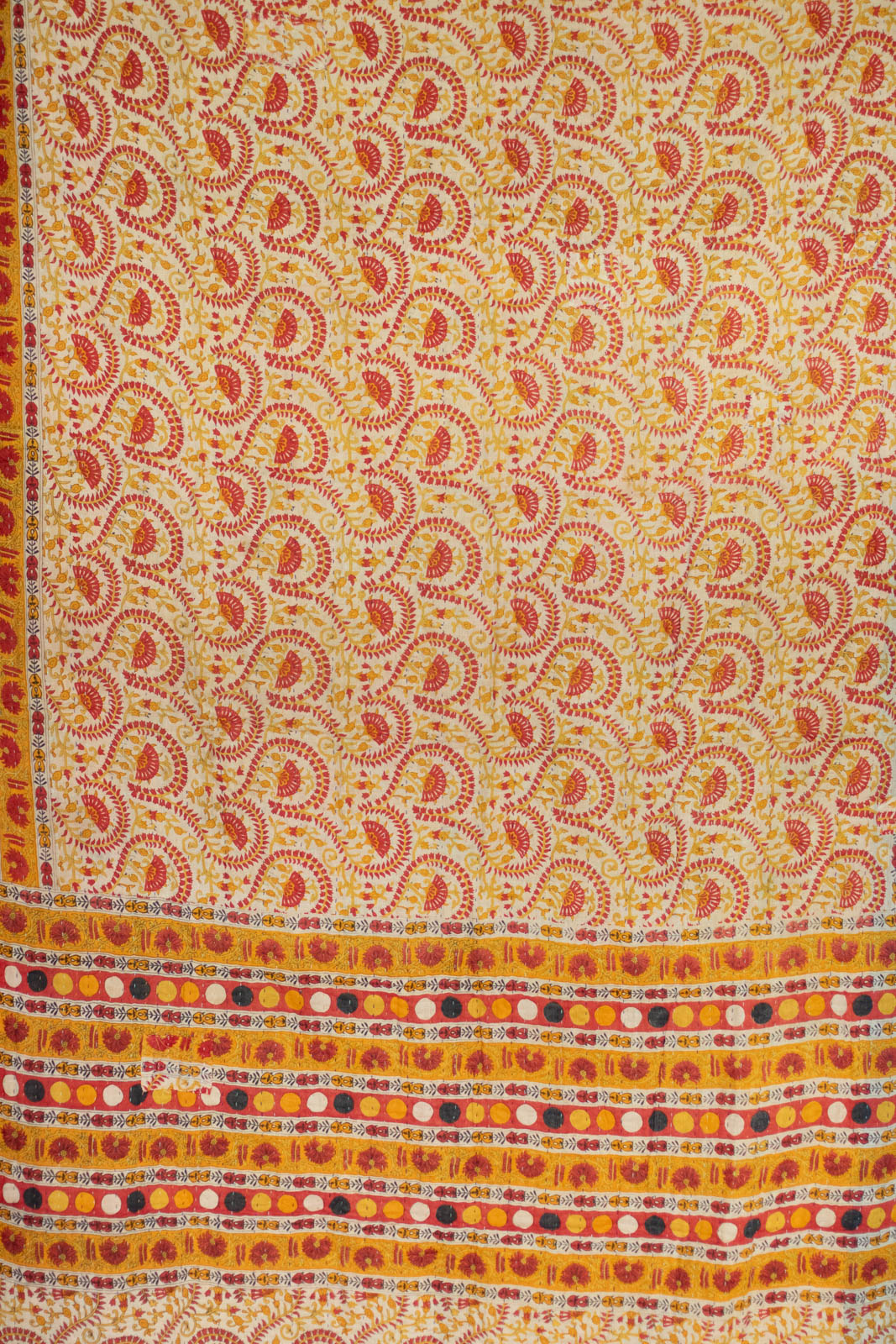 Acorn Kantha Throw