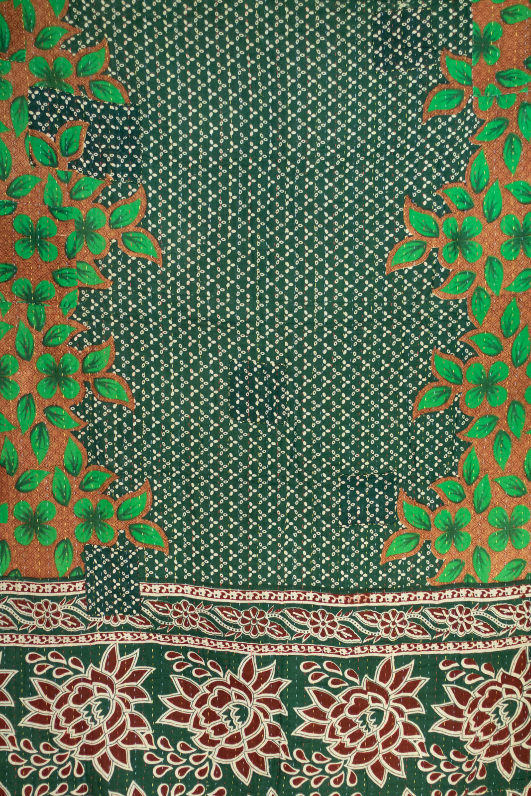 Skillful Kantha Throw