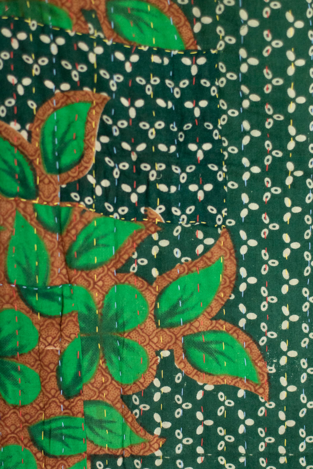 Skillful Kantha Throw