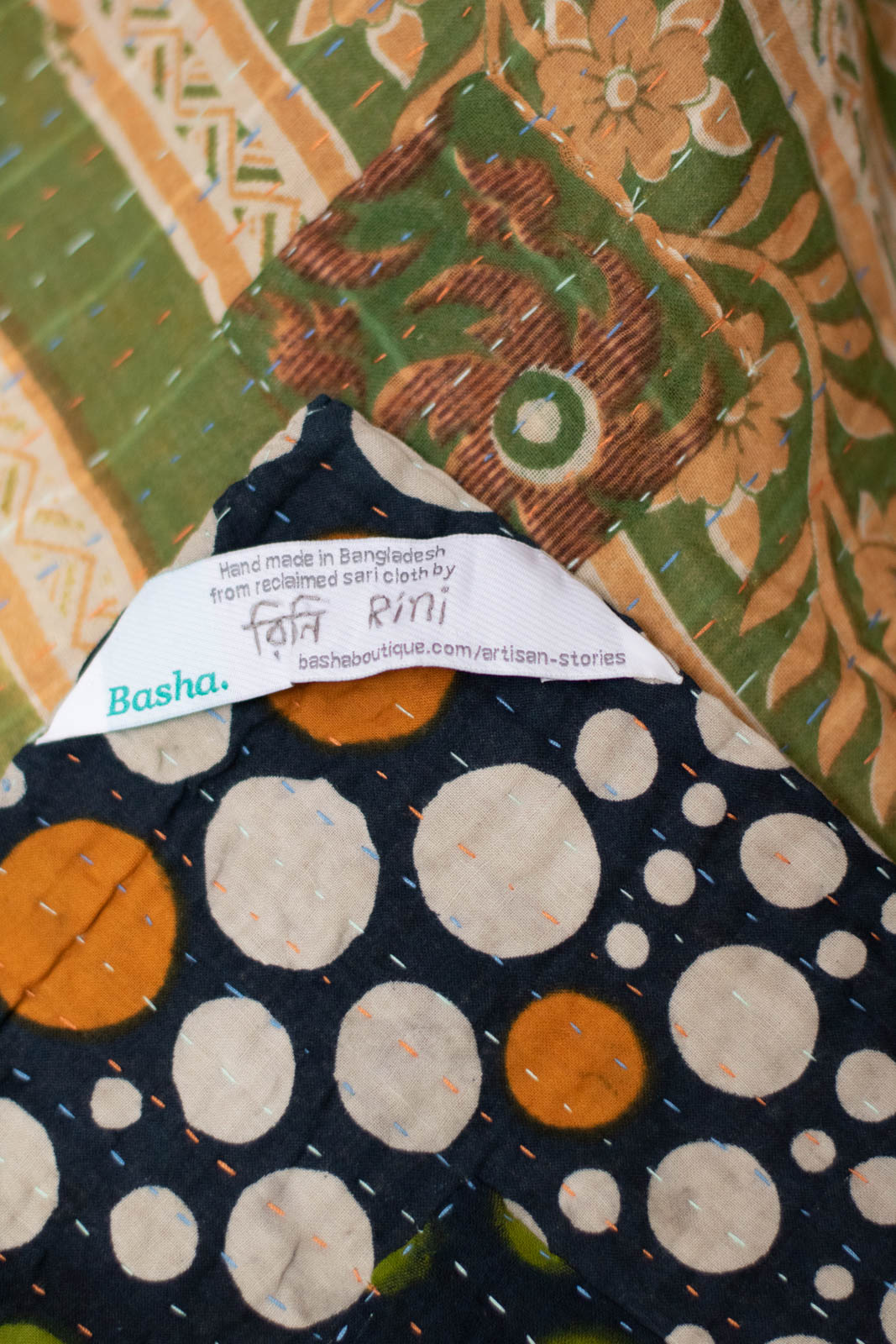 Turn Kantha Throw