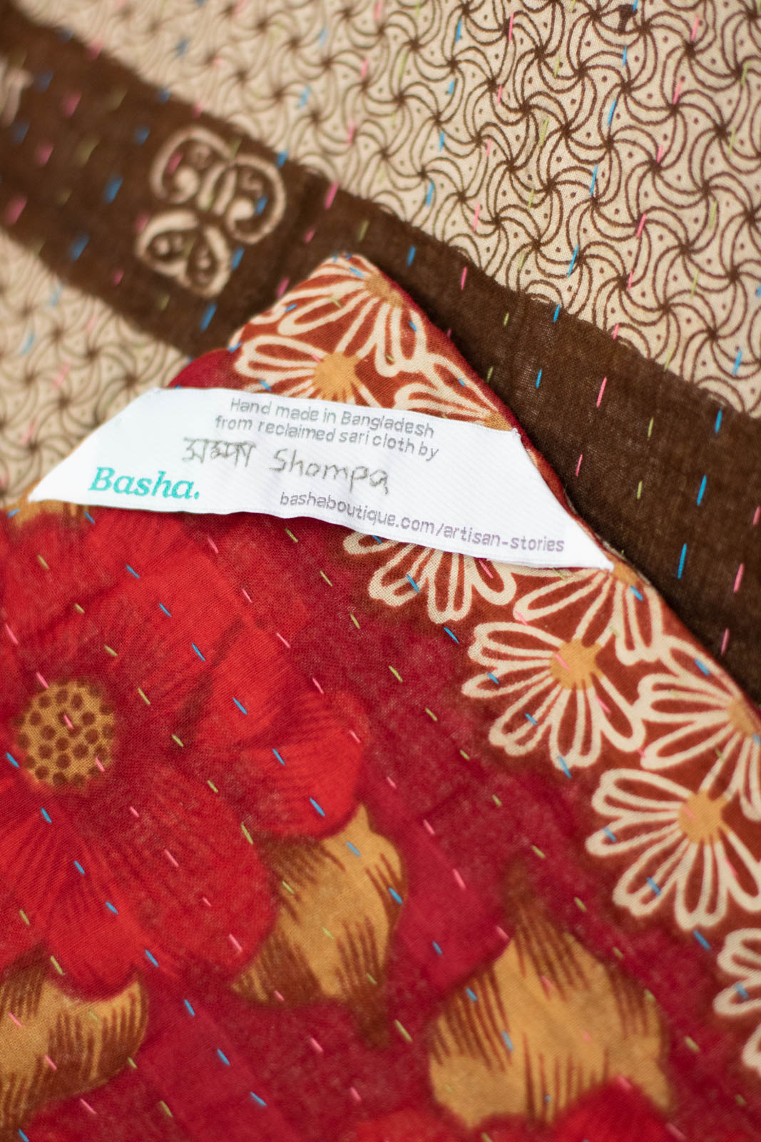 Live Kantha Throw