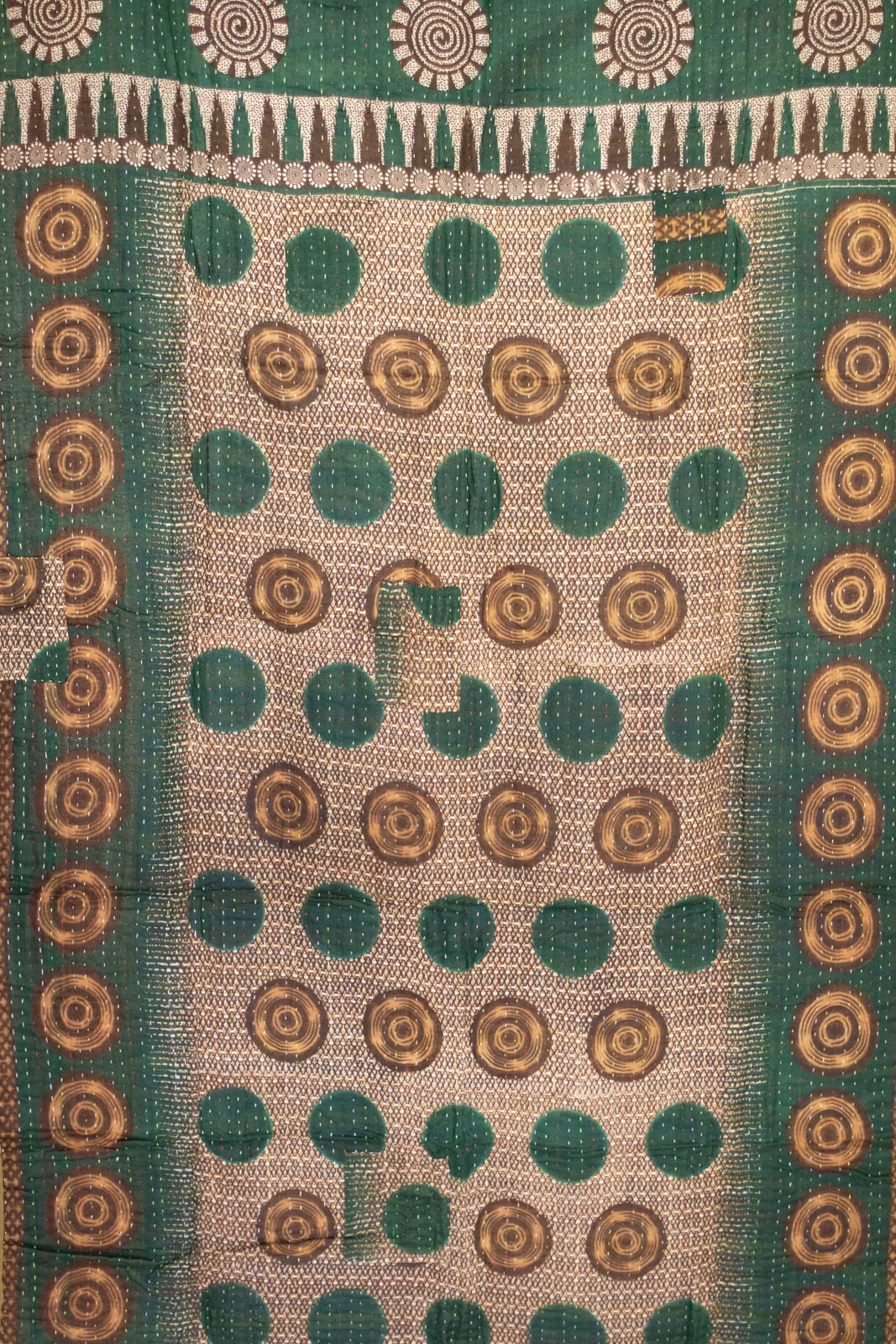Confront Kantha Throw
