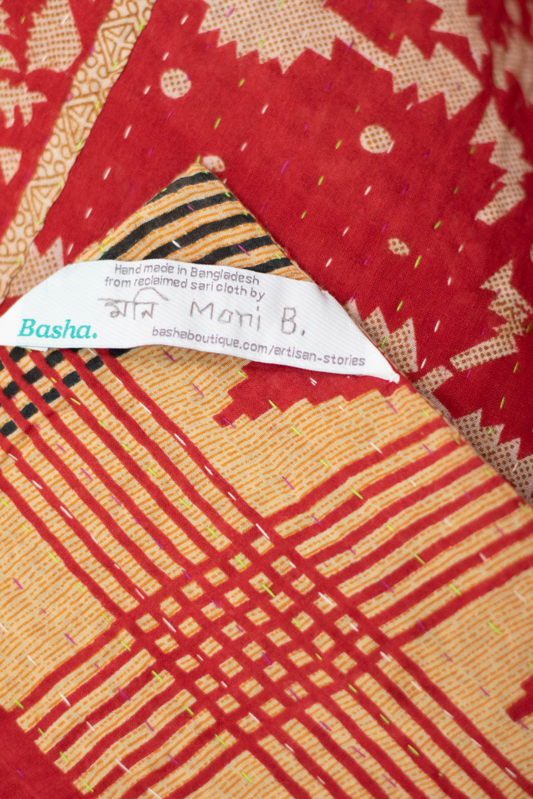 Contact Kantha Throw