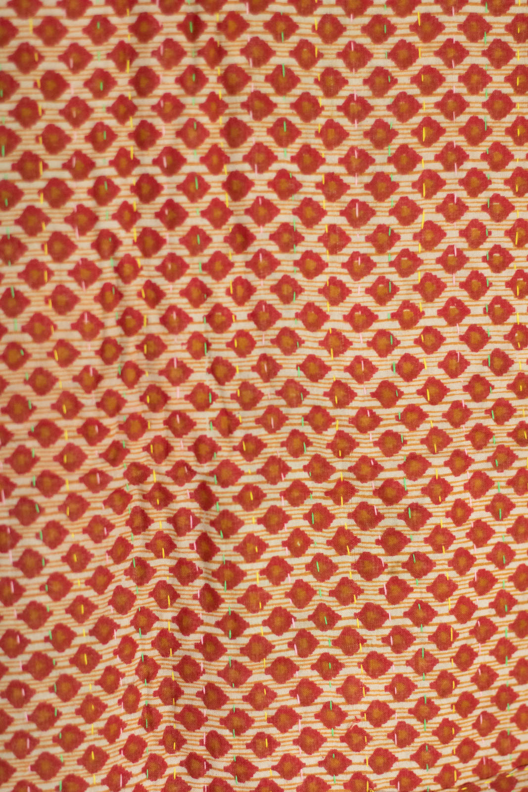 Even Kantha Throw