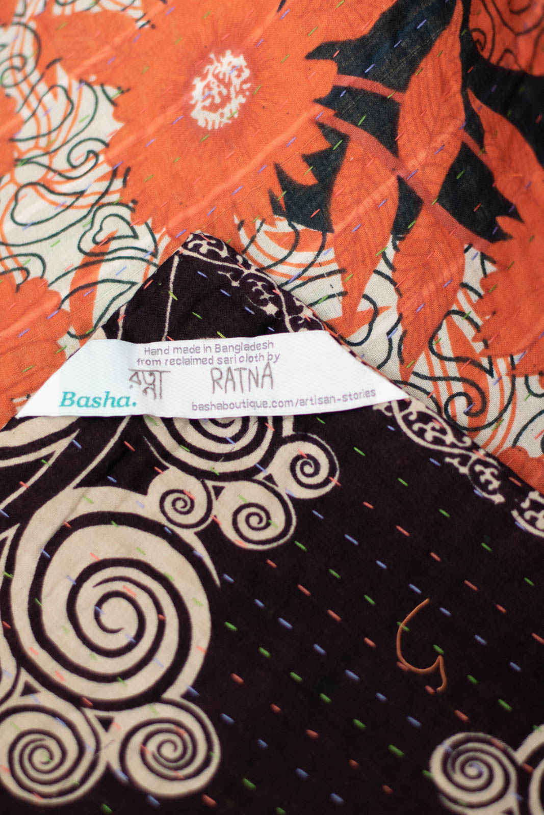 Wise Kantha Throw