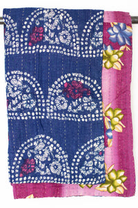 Kantha Throw Bed Quilt