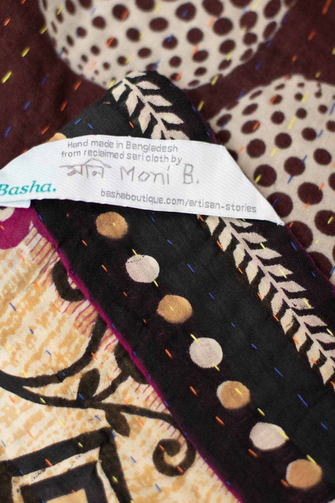 Independent Kantha Throw